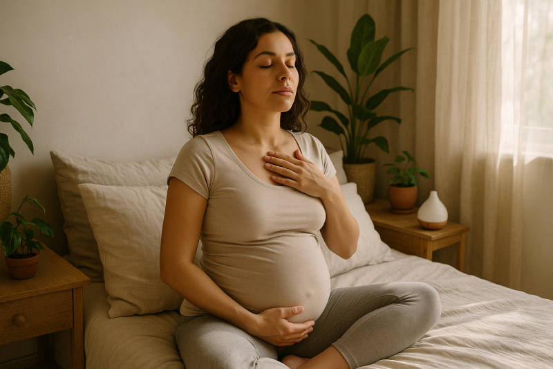 How to Breathe Easier in the Third Trimester